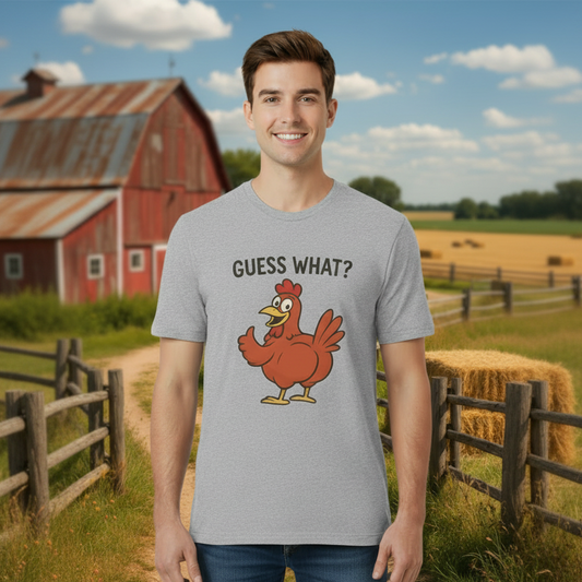 Guess What? Chicken Graphic Tee