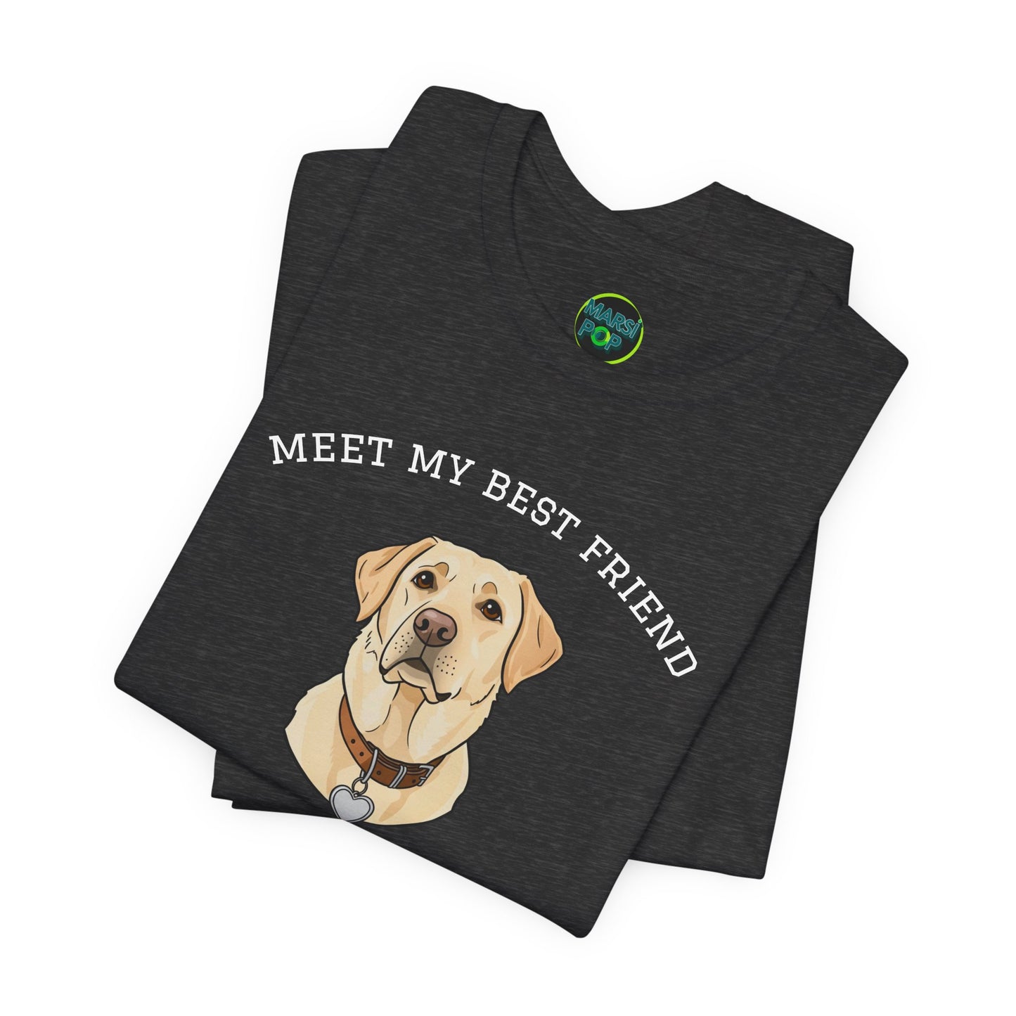 Yellow Labrador Personalized Dog T-Shirt