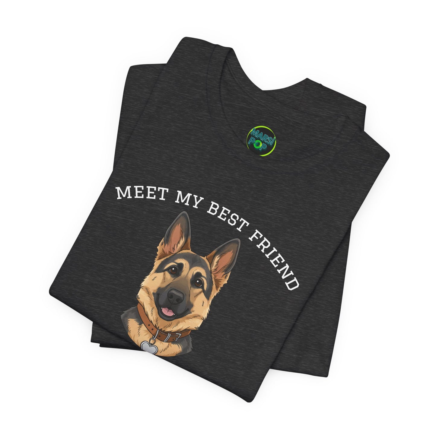 German Shepherd Personalized Dog T-Shirt