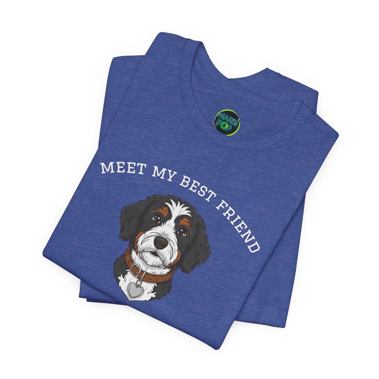 Bernadoodle Personalized Dog T-Shirt