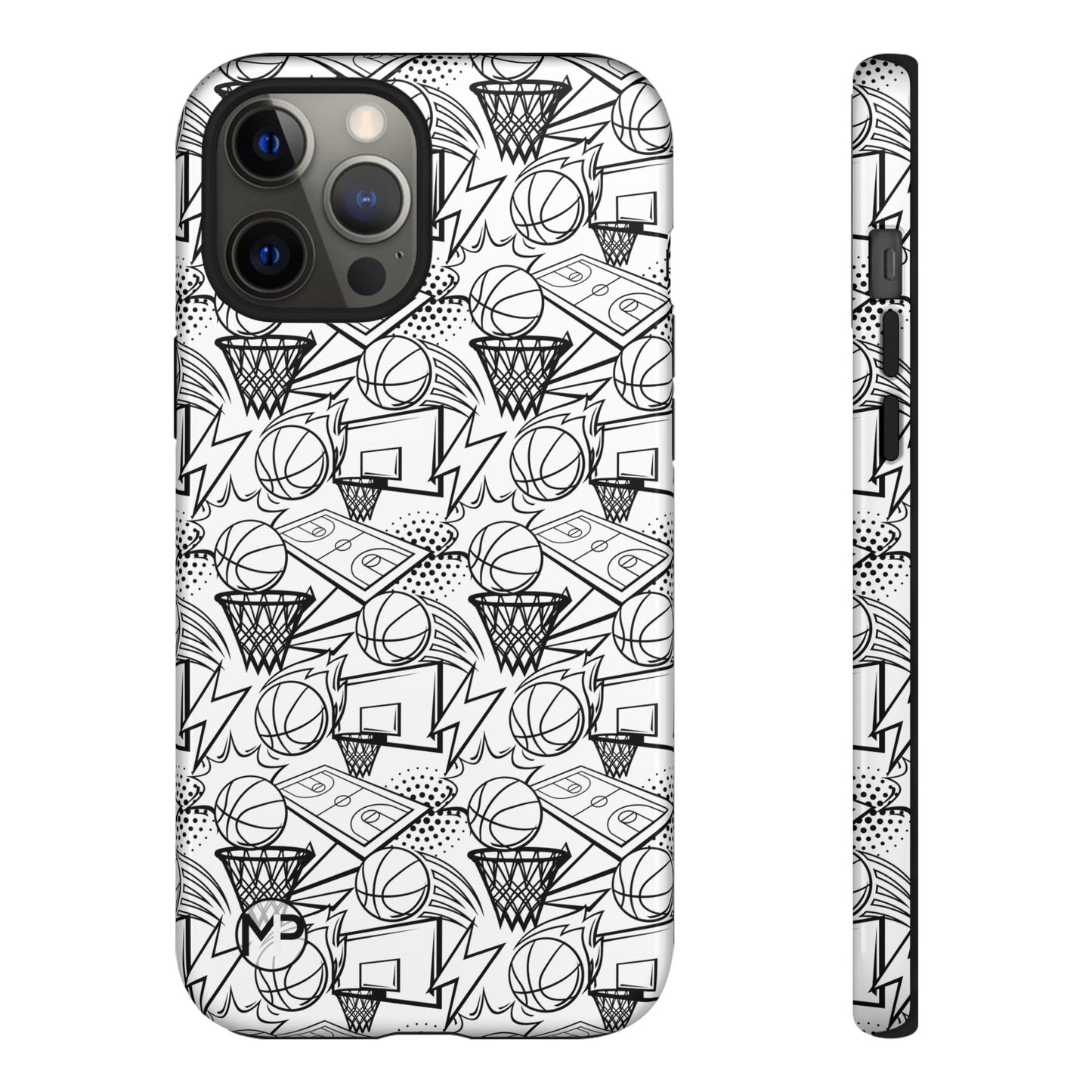 Basketball Doodle Tough Phone Case