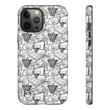 Basketball Doodle Tough Phone Case