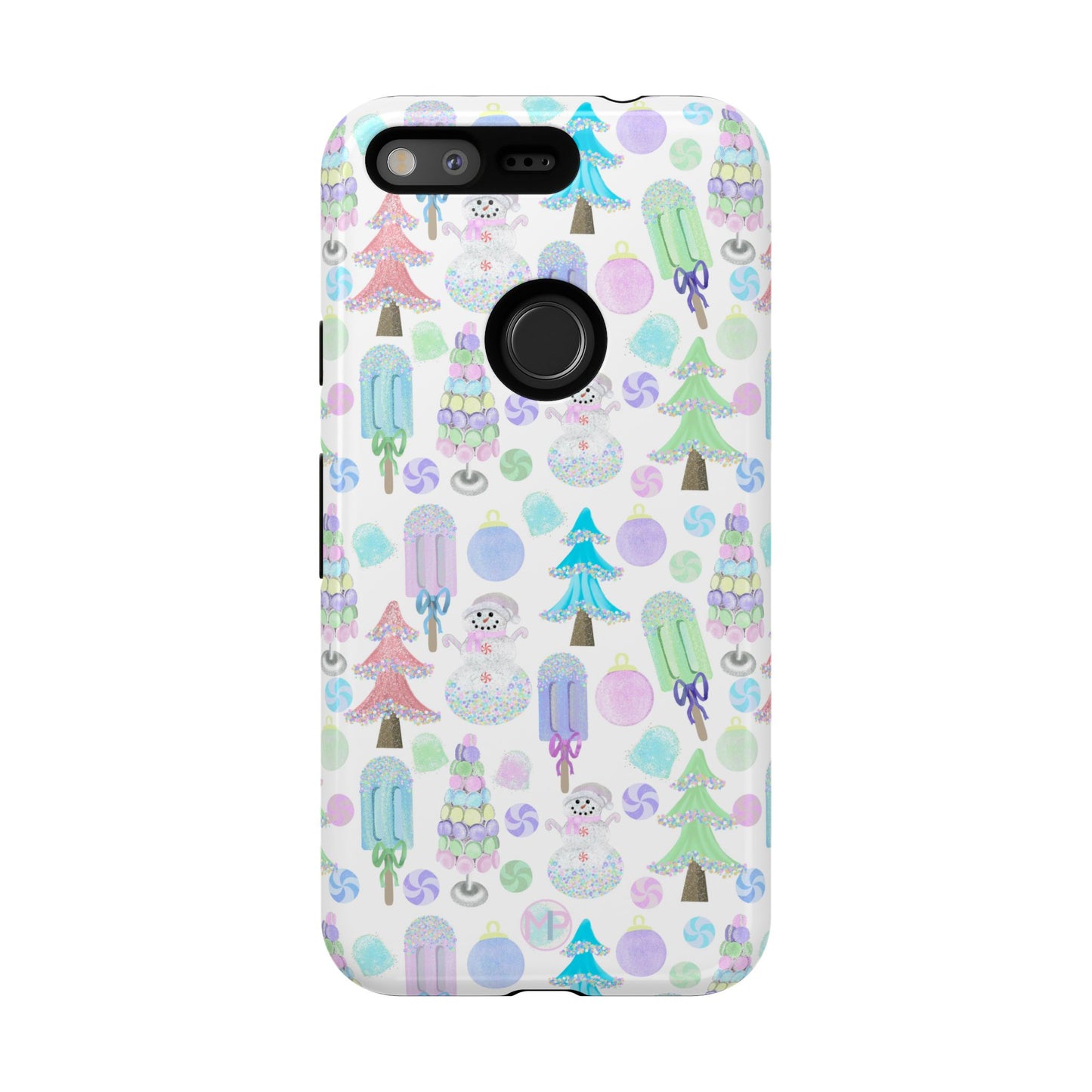 Cute Winter Phone Case, Festive Holiday Design, Tough Phone Cover, Winter Wonderland Case, Christmas Gift for Friends