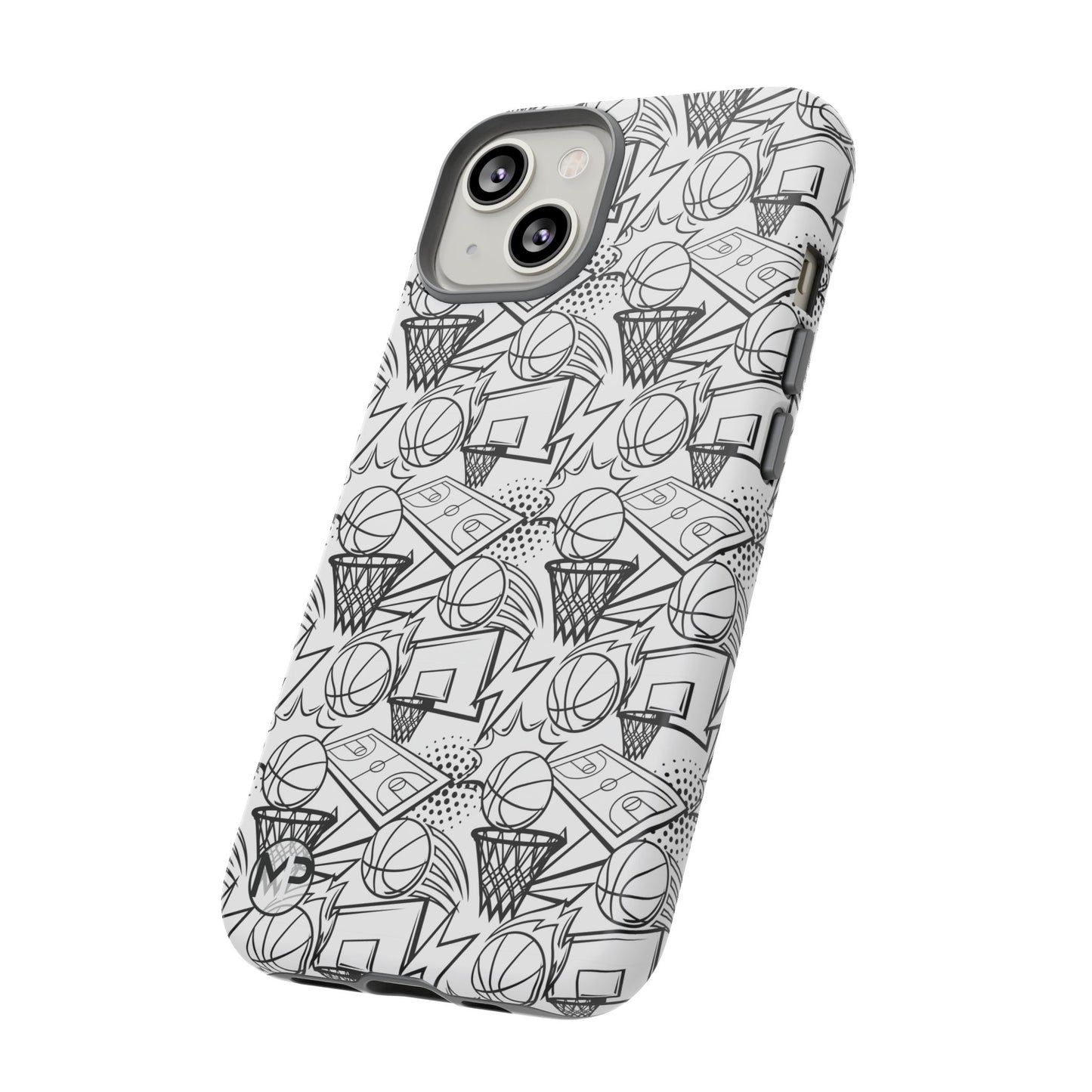 Basketball Doodle Tough Phone Case