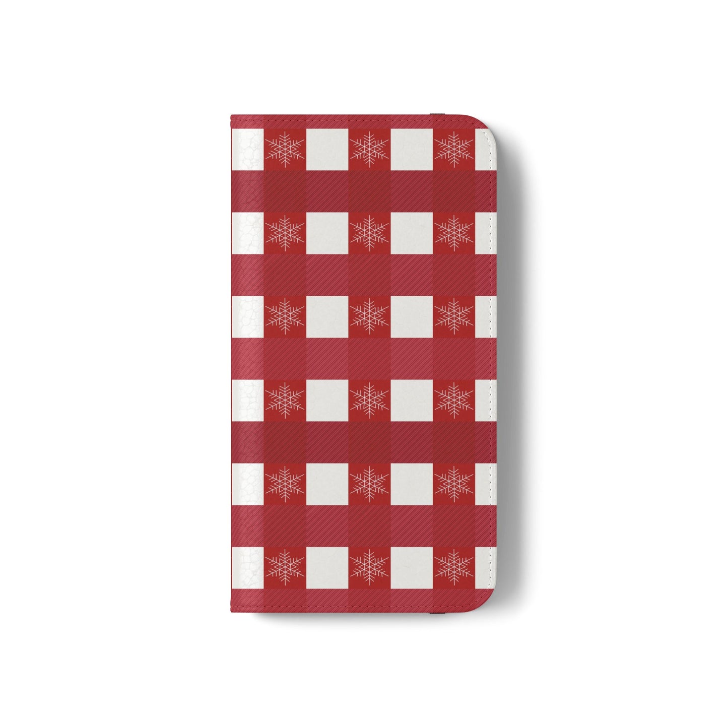 Red Buffalo Plaid Holiday Wallet Phone Case