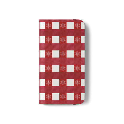 Red Buffalo Plaid Holiday Wallet Phone Case