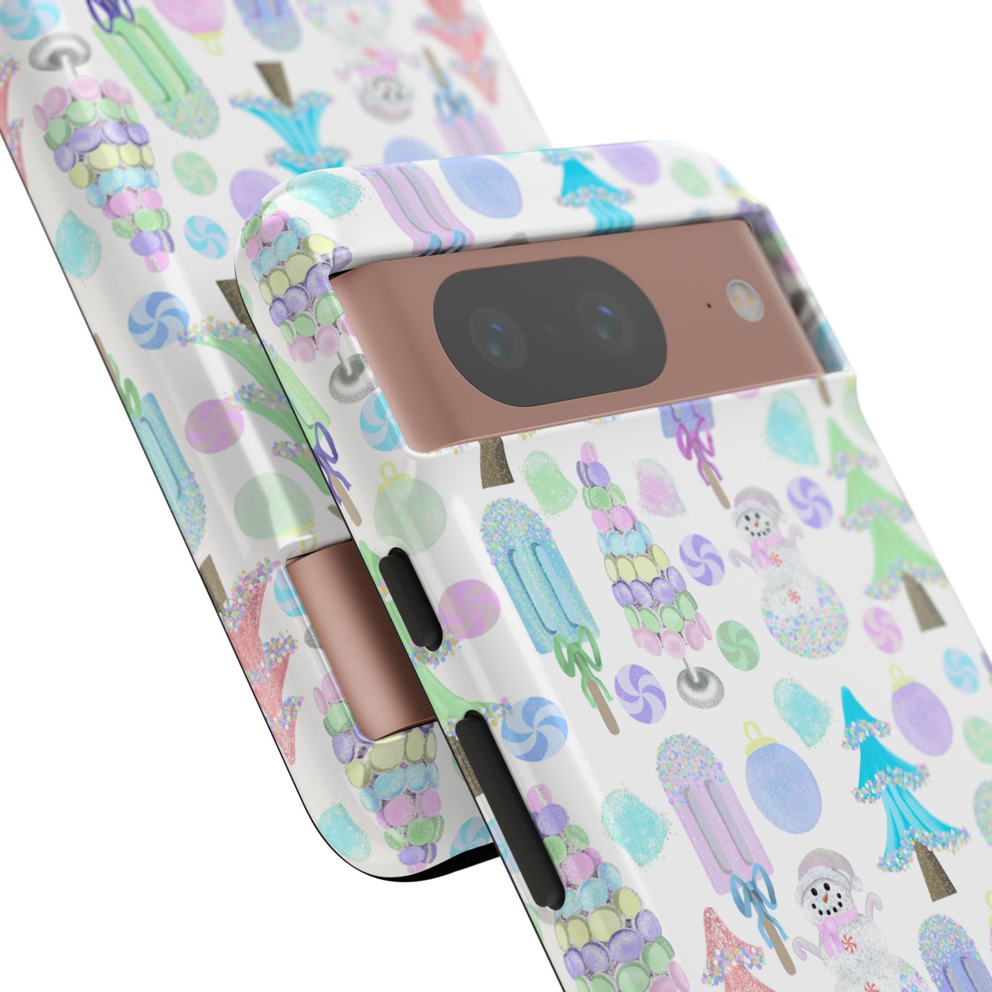 Cute Winter Phone Case, Festive Holiday Design, Tough Phone Cover, Winter Wonderland Case, Christmas Gift for Friends