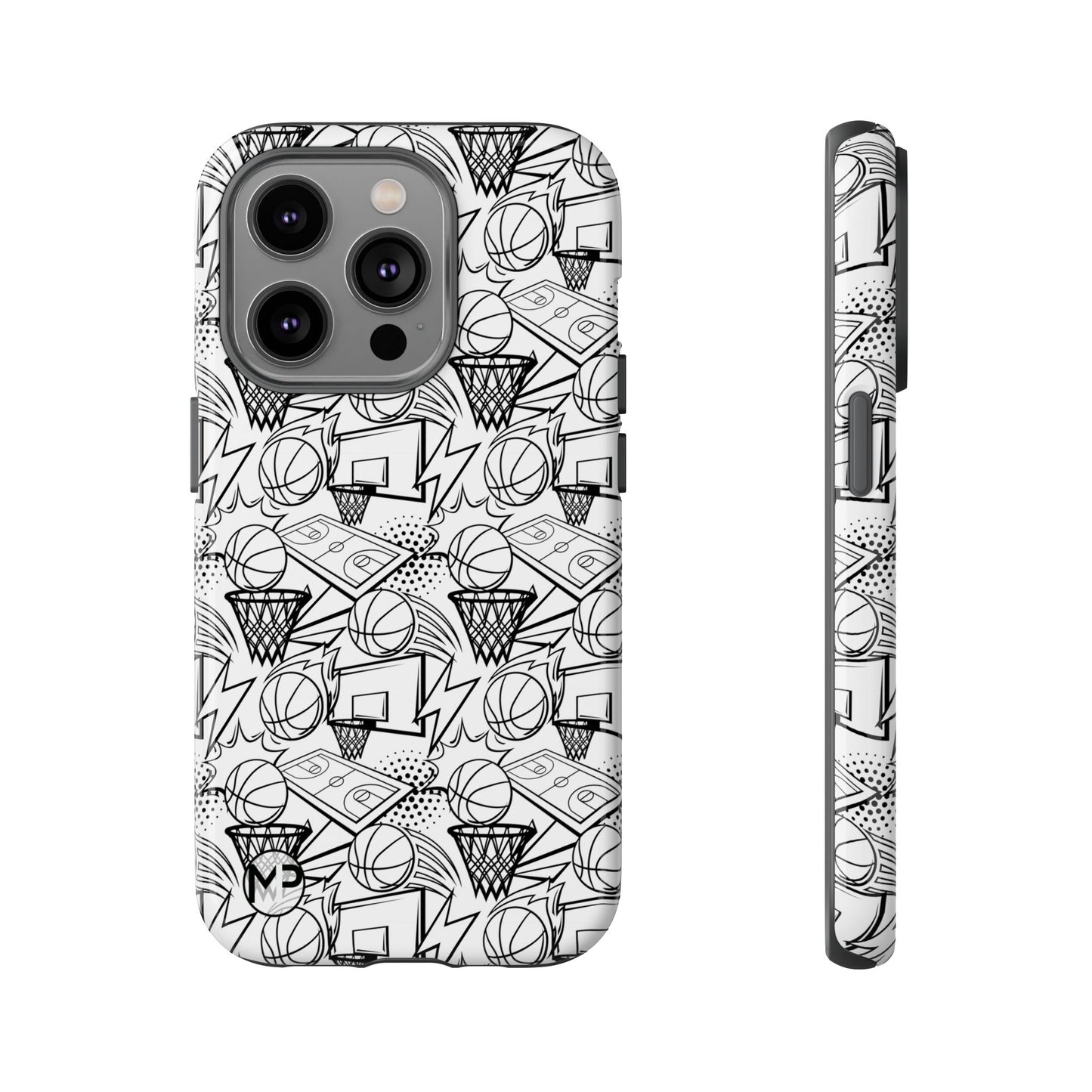 Basketball Doodle Tough Phone Case
