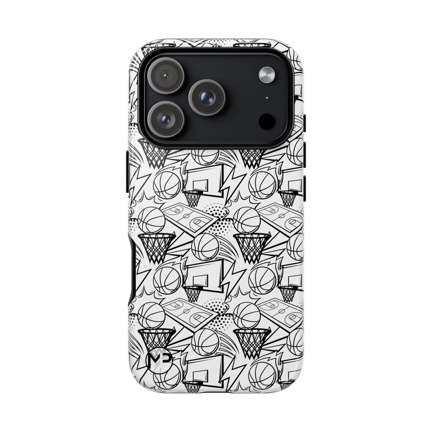 Basketball Doodle Tough Phone Case