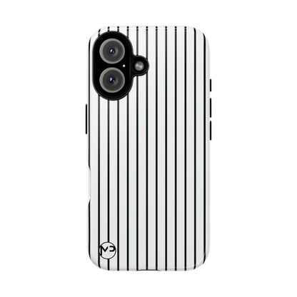 Striped Tough Phone Case — Slim Protective iPhone Cover