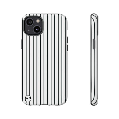 Striped Tough Phone Case — Slim Protective iPhone Cover