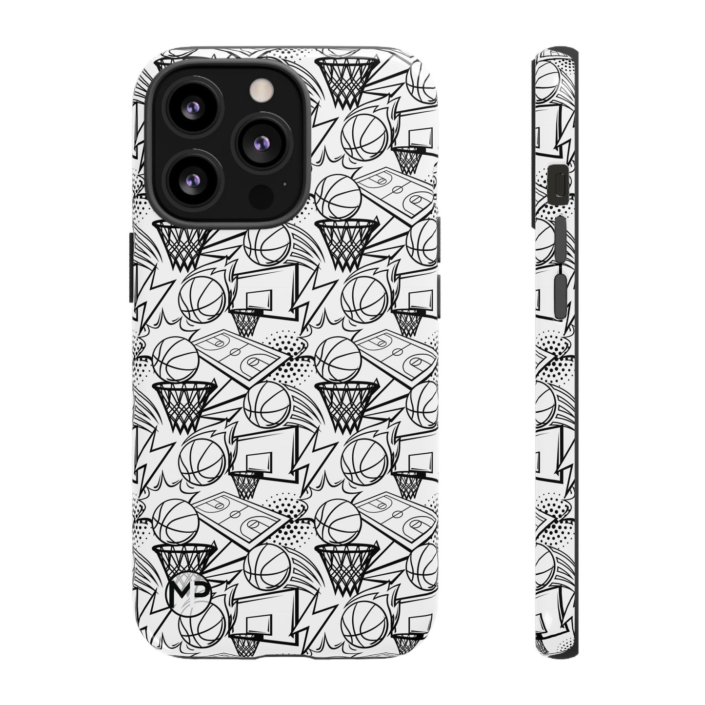 Basketball Doodle Tough Phone Case