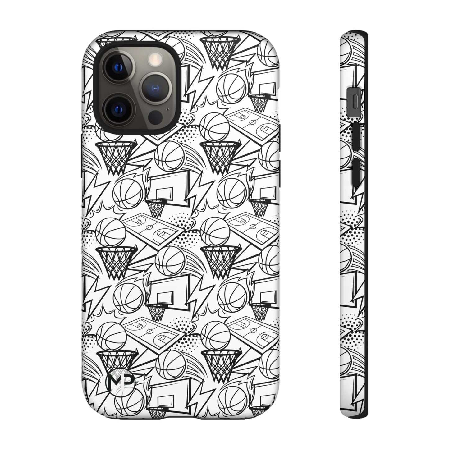 Basketball Doodle Tough Phone Case