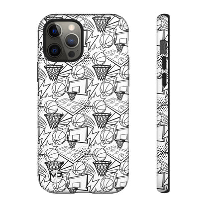 Basketball Doodle Tough Phone Case