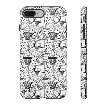 Basketball Doodle Tough Phone Case