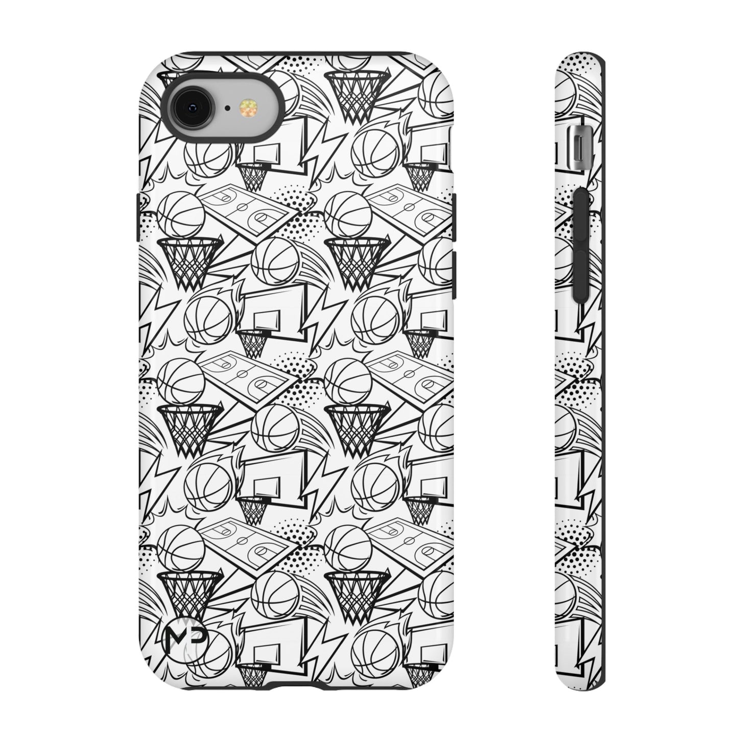 Basketball Doodle Tough Phone Case