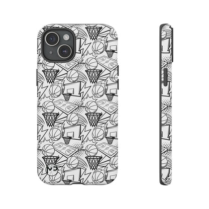 Basketball Doodle Tough Phone Case