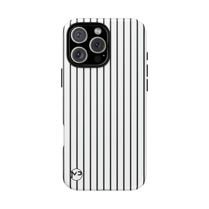 Striped Tough Phone Case — Slim Protective iPhone Cover