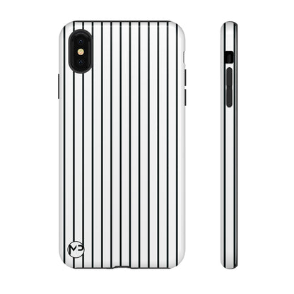 Striped Tough Phone Case — Slim Protective iPhone Cover