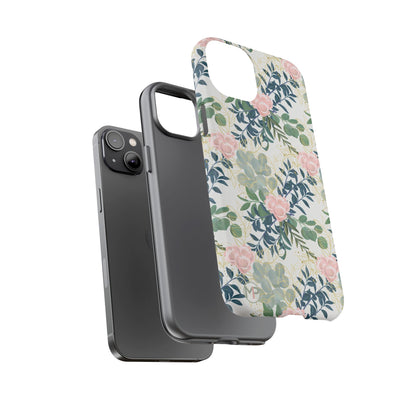 Floral Pattern Phone Case - Tough Cases
