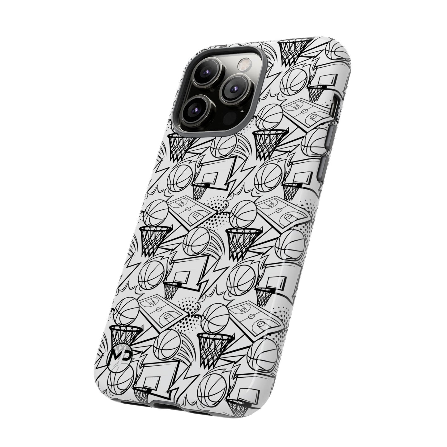 Basketball Doodle Tough Phone Case