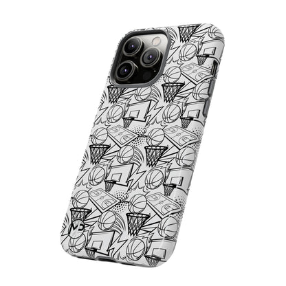 Basketball Doodle Tough Phone Case