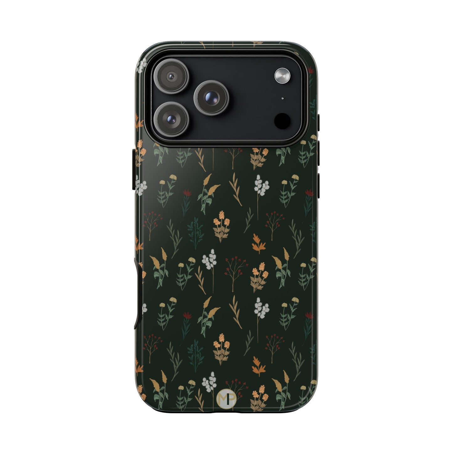 Pressed Floral Tough Phone Case - Durable Design for Nature Lovers