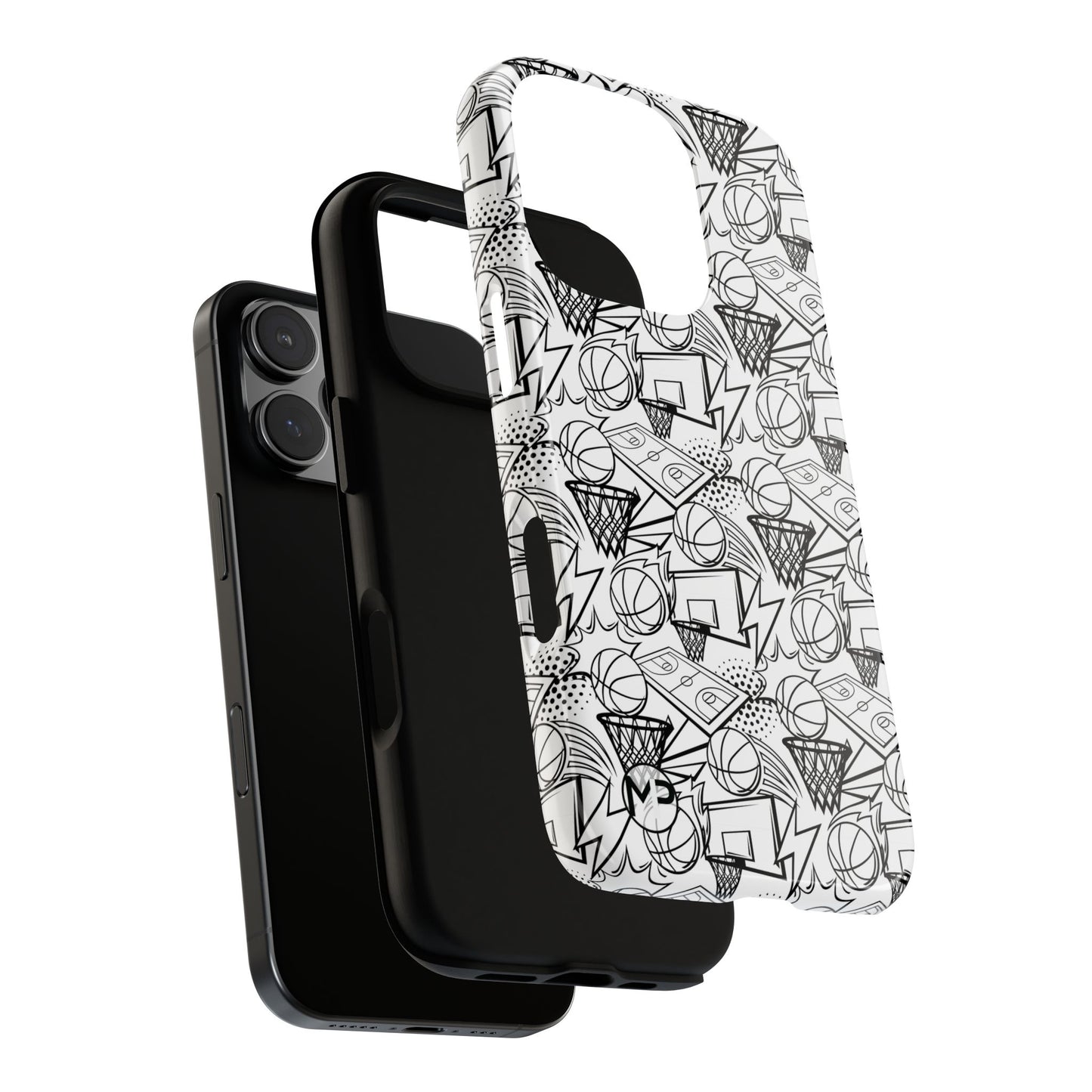 Basketball Doodle Tough Phone Case