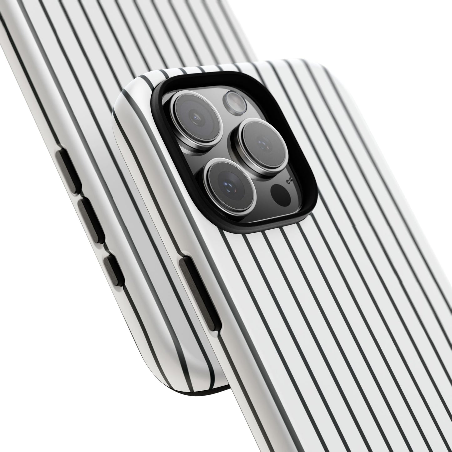 Striped Tough Phone Case — Slim Protective iPhone Cover