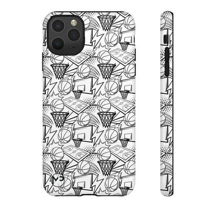 Basketball Doodle Tough Phone Case