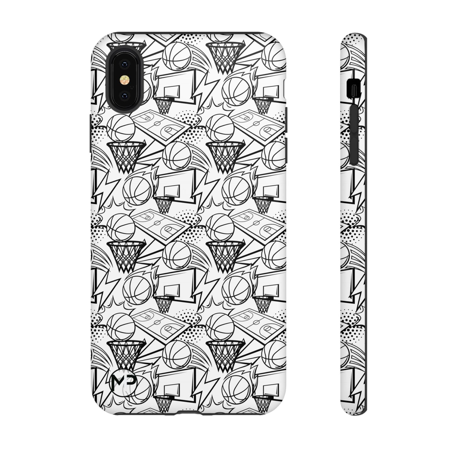 Basketball Doodle Tough Phone Case