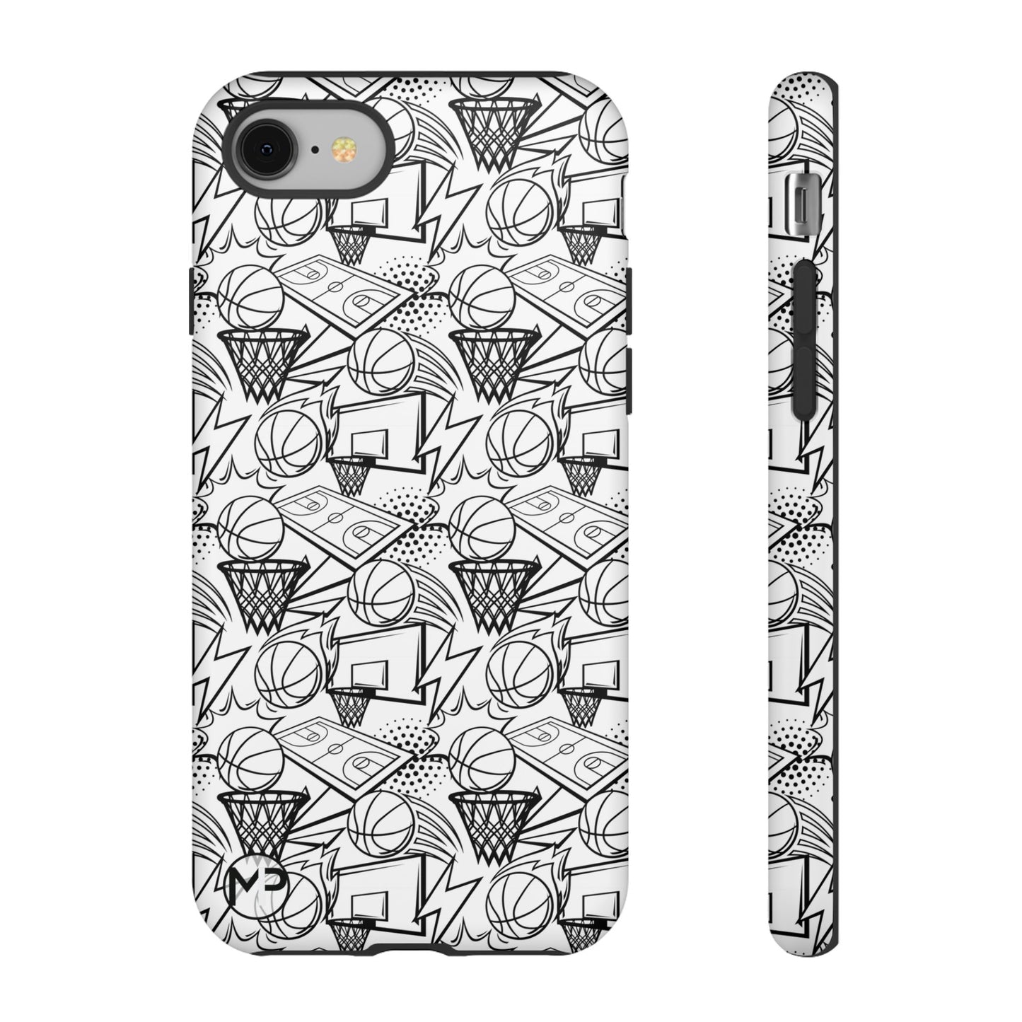 Basketball Doodle Tough Phone Case