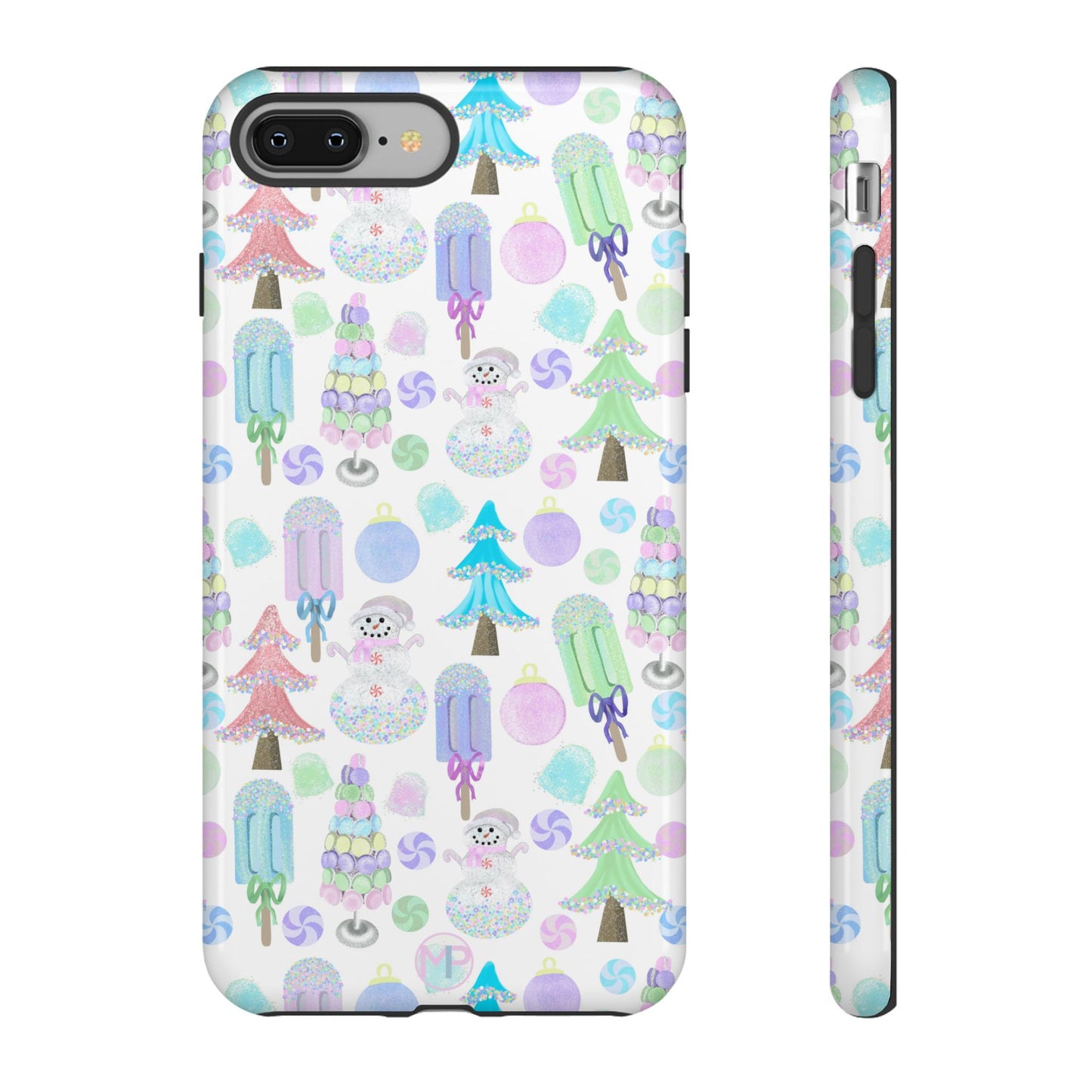 Cute Winter Phone Case, Festive Holiday Design, Tough Phone Cover, Winter Wonderland Case, Christmas Gift for Friends