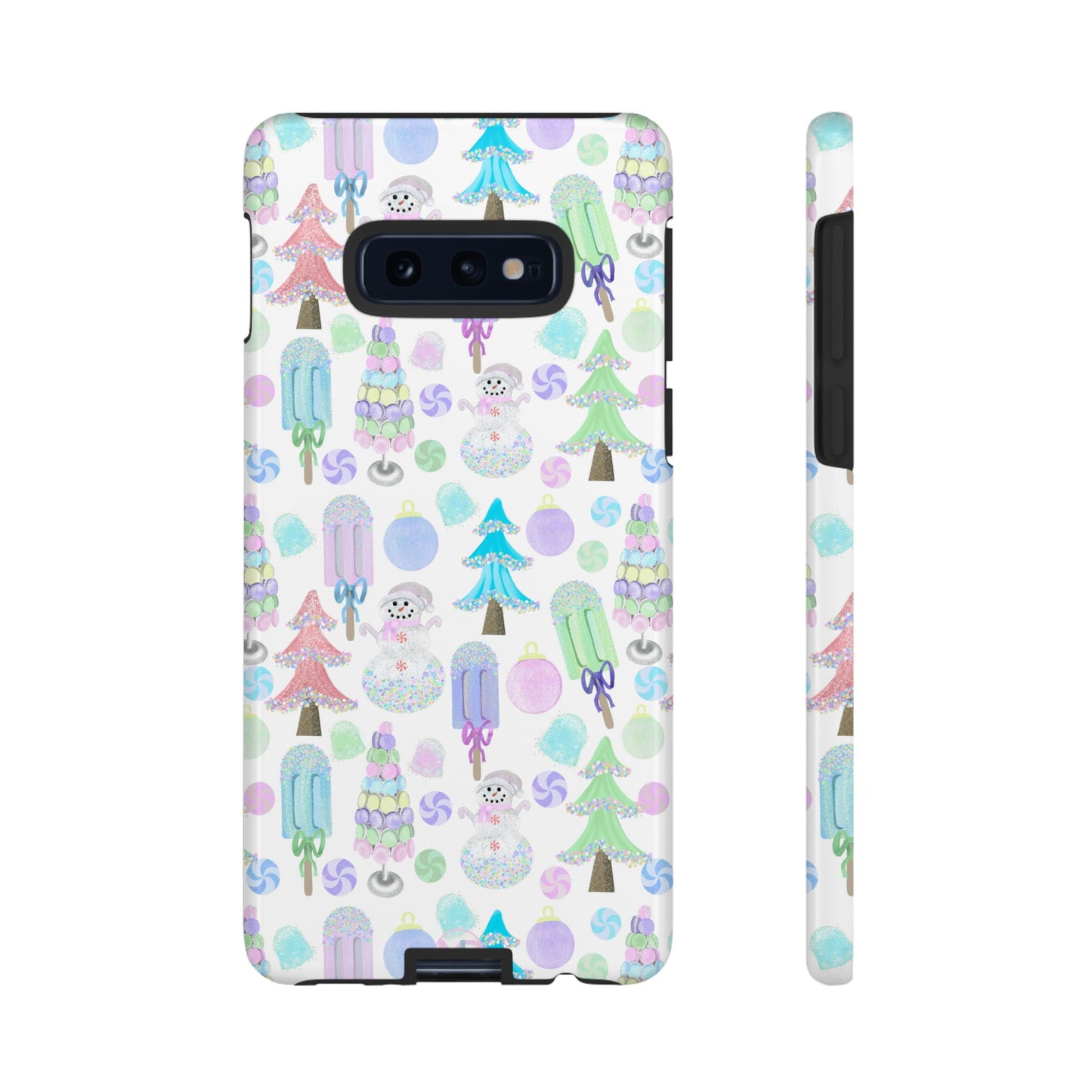 Cute Winter Phone Case, Festive Holiday Design, Tough Phone Cover, Winter Wonderland Case, Christmas Gift for Friends
