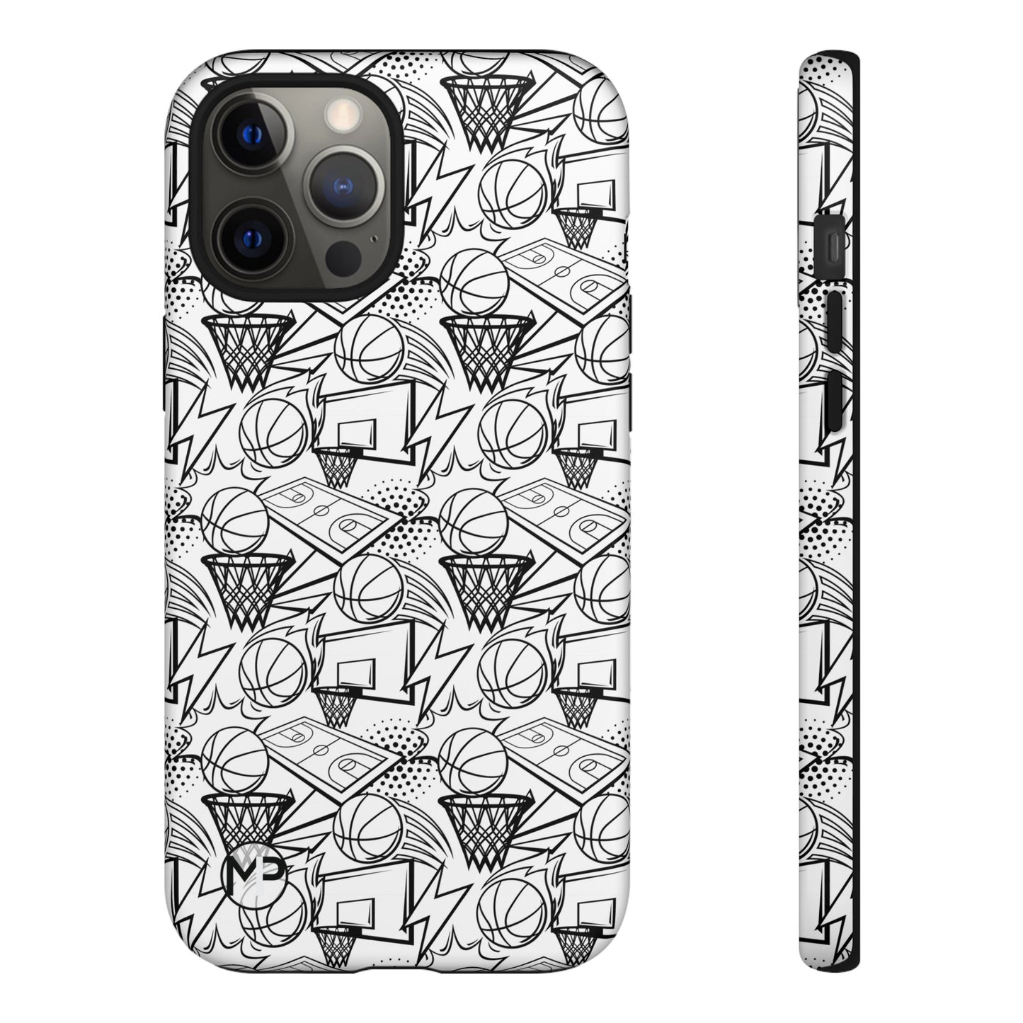 Basketball Doodle Tough Phone Case