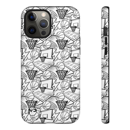Basketball Doodle Tough Phone Case