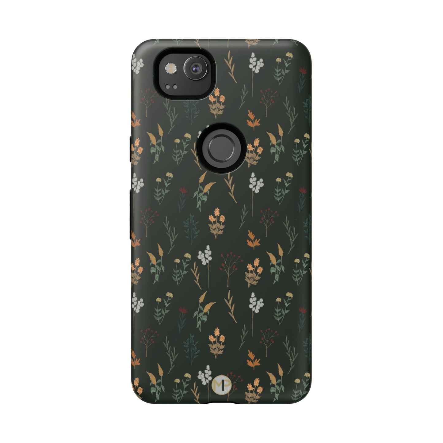 Pressed Floral Tough Phone Case - Durable Design for Nature Lovers