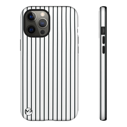 Striped Tough Phone Case — Slim Protective iPhone Cover