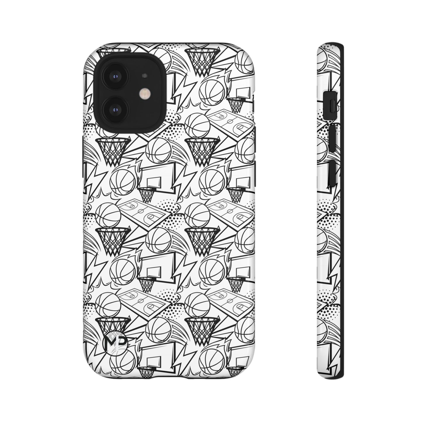 Basketball Doodle Tough Phone Case