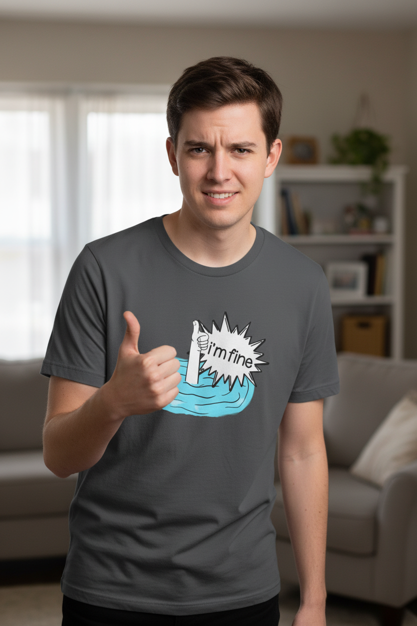 'I'm Fine' Graphic Tee
