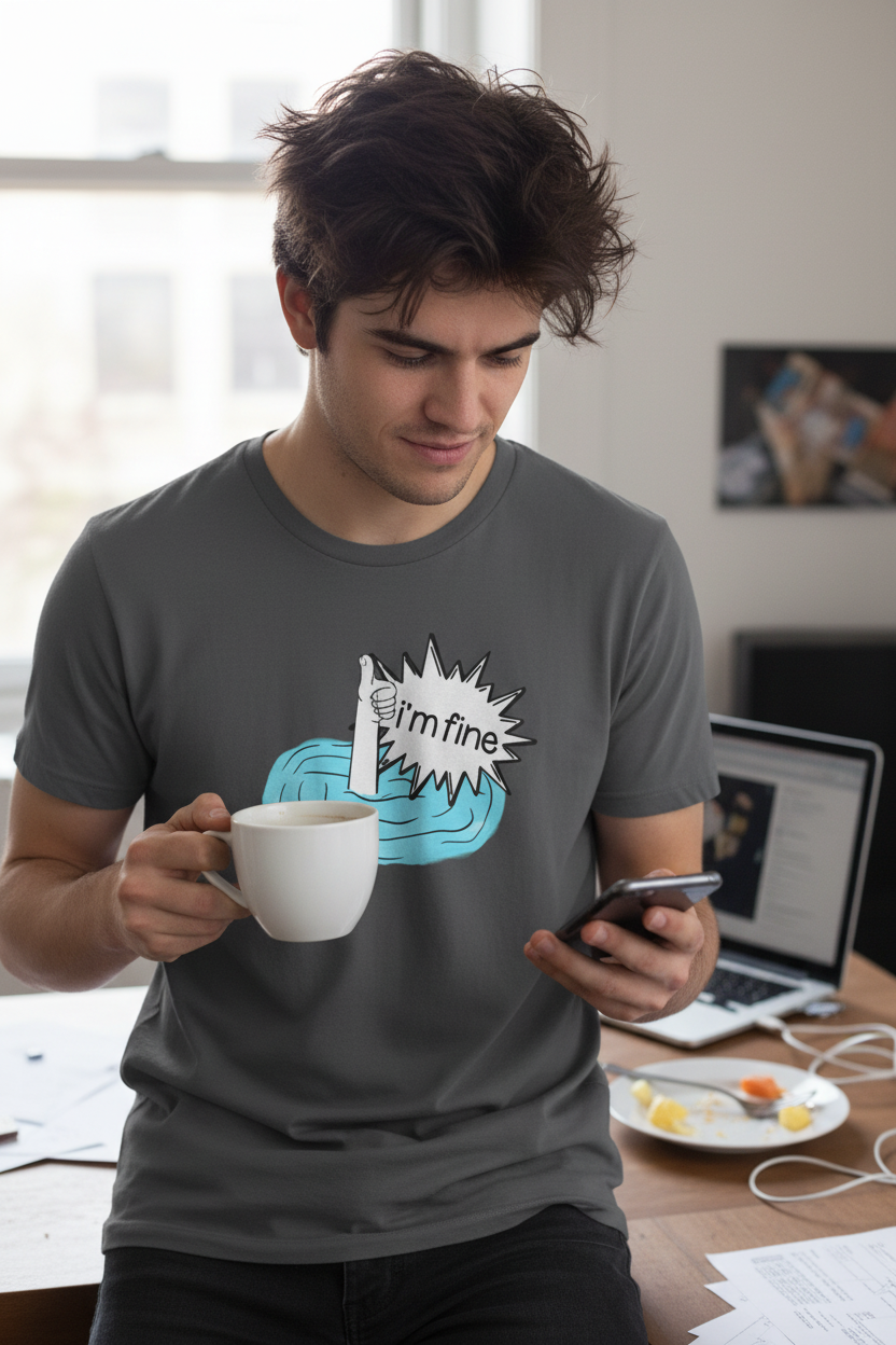 'I'm Fine' Graphic Tee