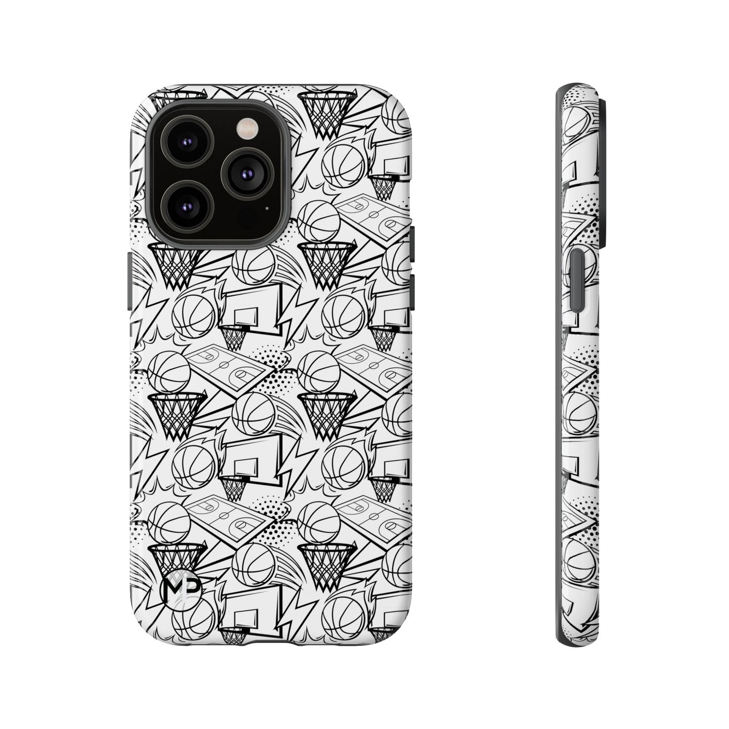 Basketball Doodle Tough Phone Case