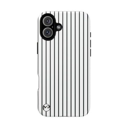 Striped Tough Phone Case — Slim Protective iPhone Cover