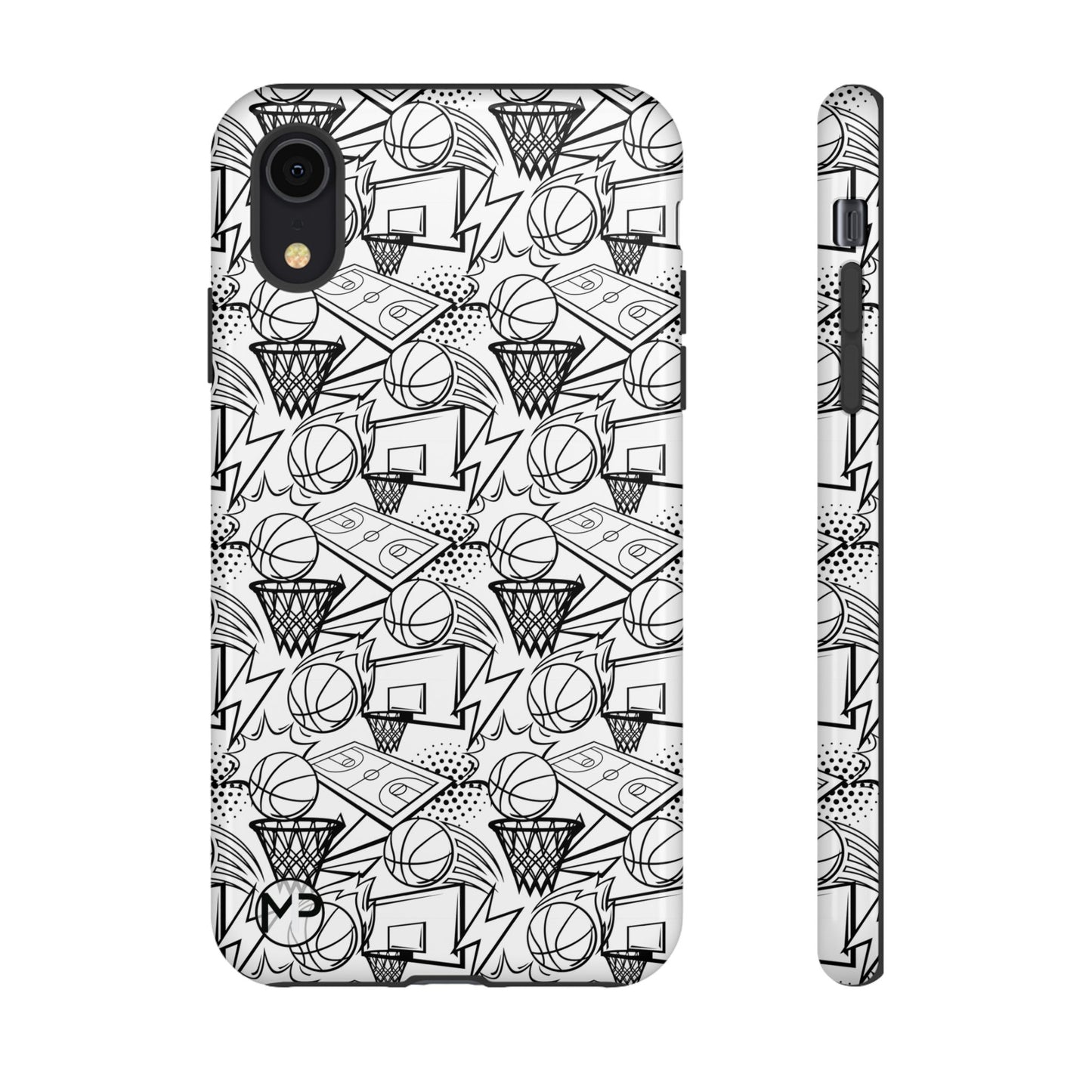 Basketball Doodle Tough Phone Case