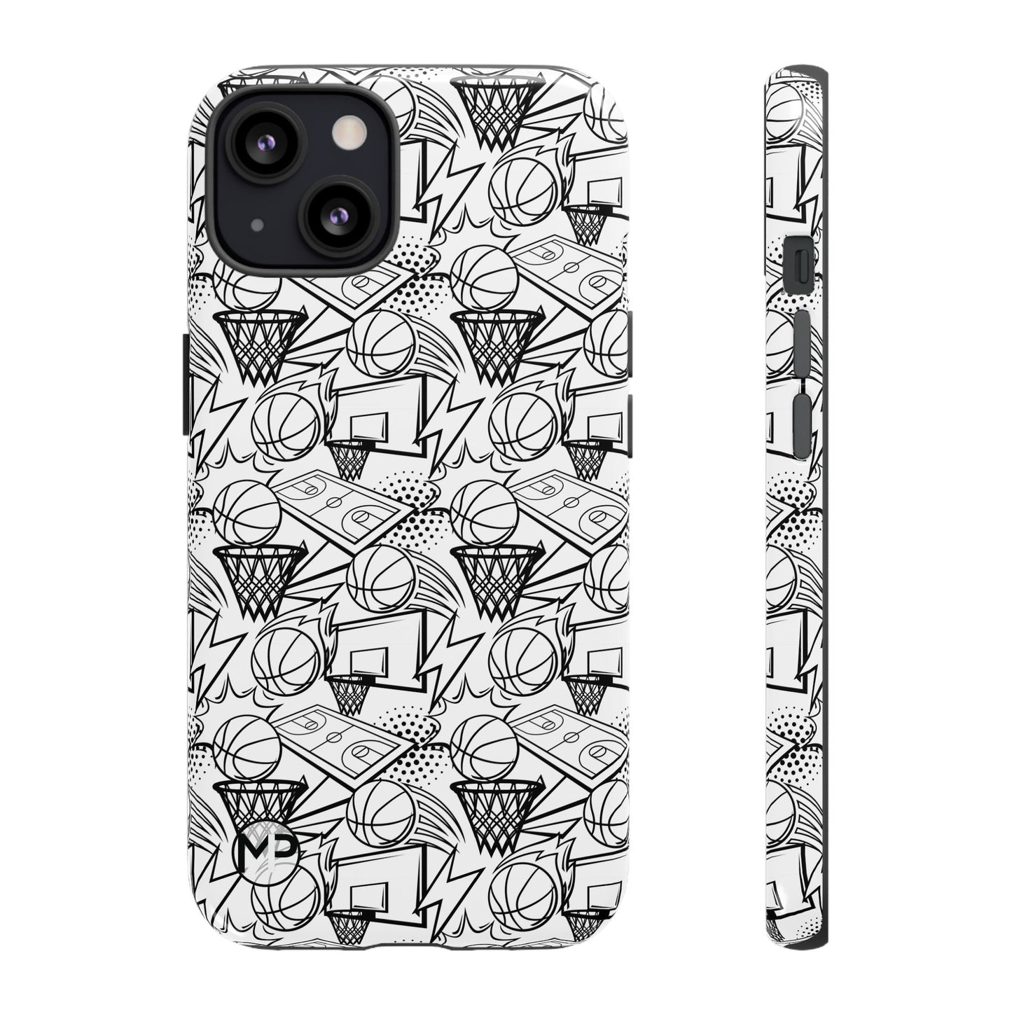 Basketball Doodle Tough Phone Case