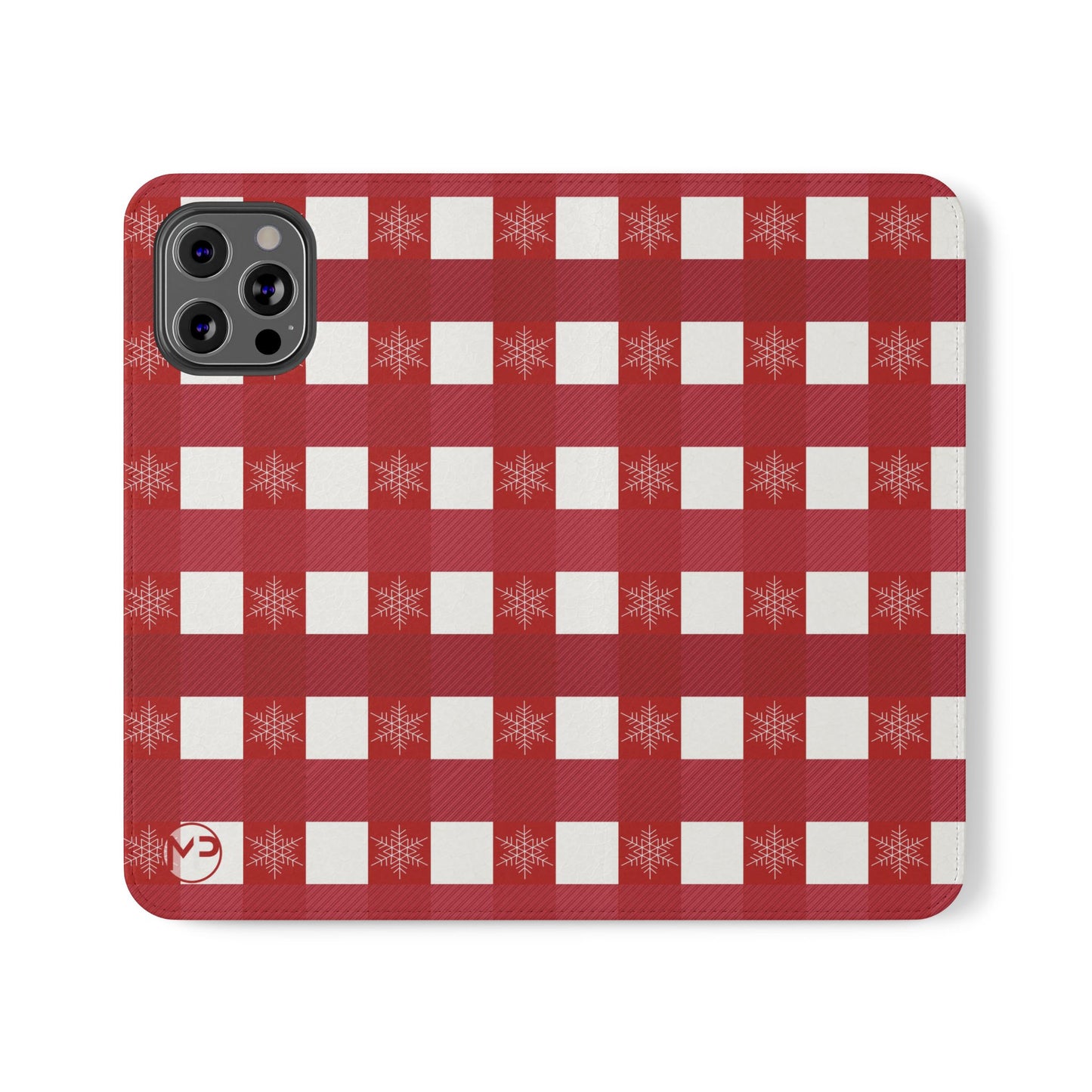 Red Buffalo Plaid Holiday Wallet Phone Case