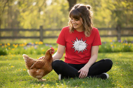 Chicken 'Boop' Graphic T-Shirt