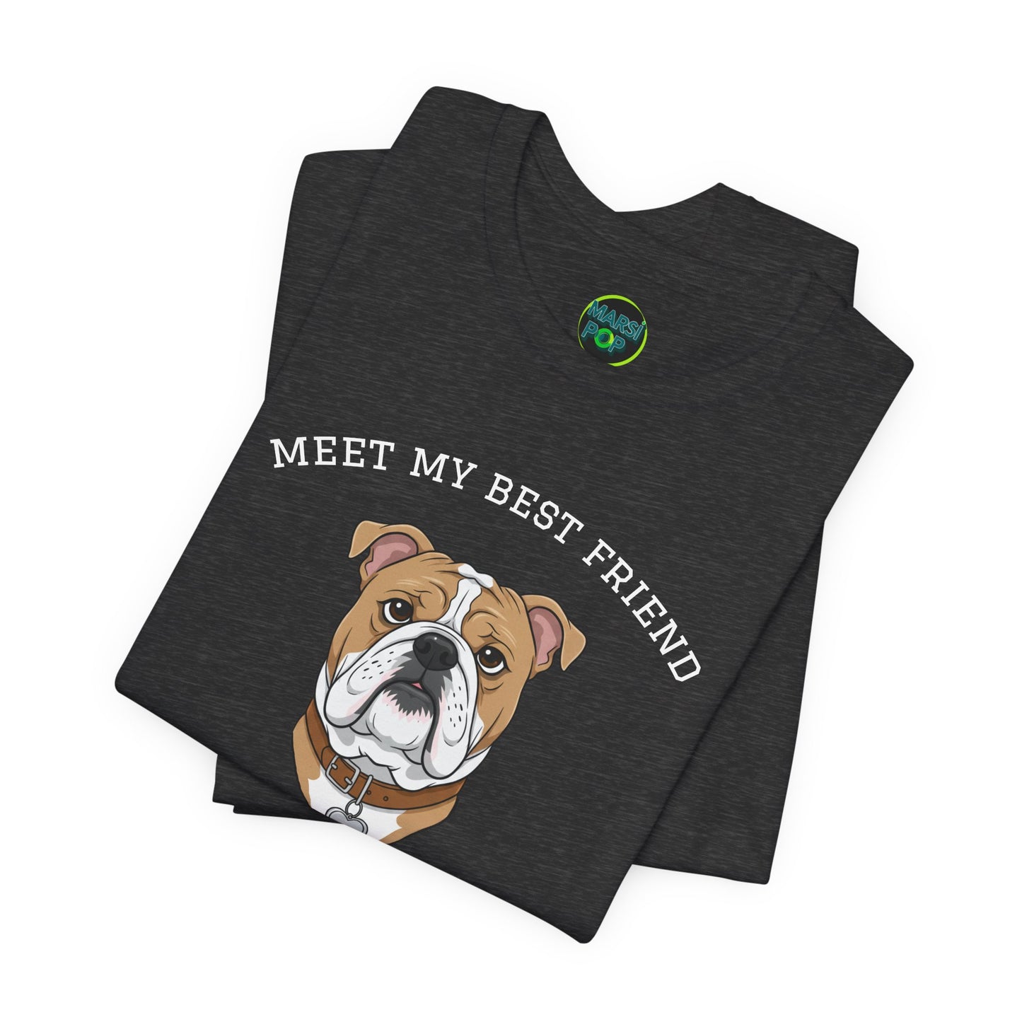 Bulldog Personalized Dog T-Shirt