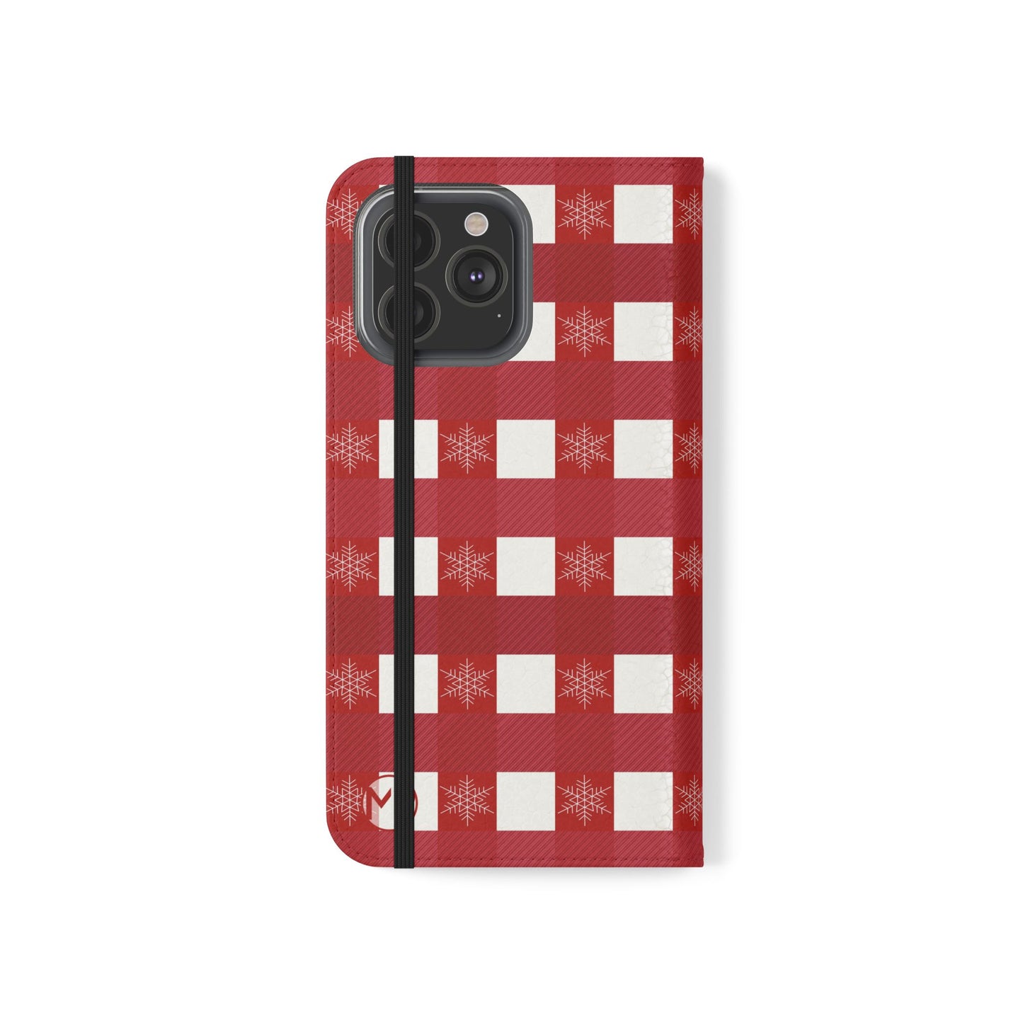 Red Buffalo Plaid Holiday Wallet Phone Case