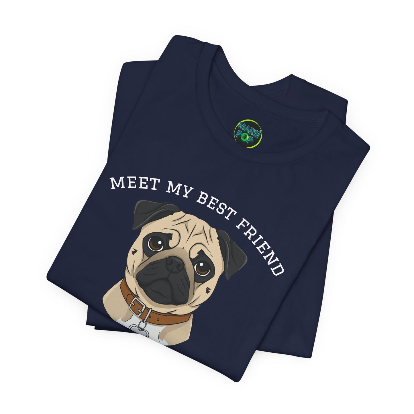 Pug Personalized Dog T-Shirt